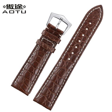 patek philippe crocodile strap|patek philippe replacement leather strap.